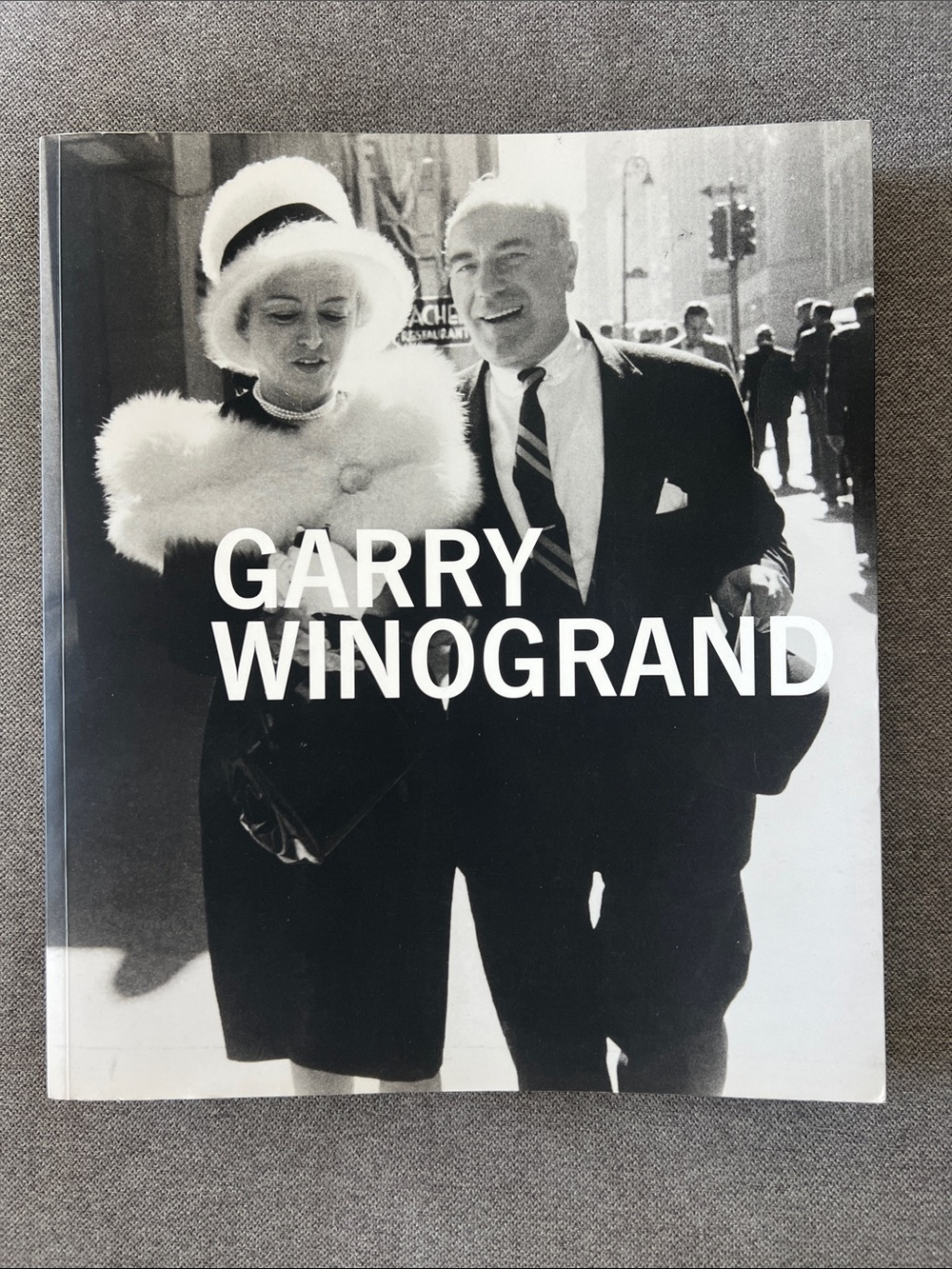 The retrospective catalog for the exhibition Garry Winogrand